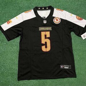 Washington Commanders Jayden Daniel’s Black Jersey Adult Medium